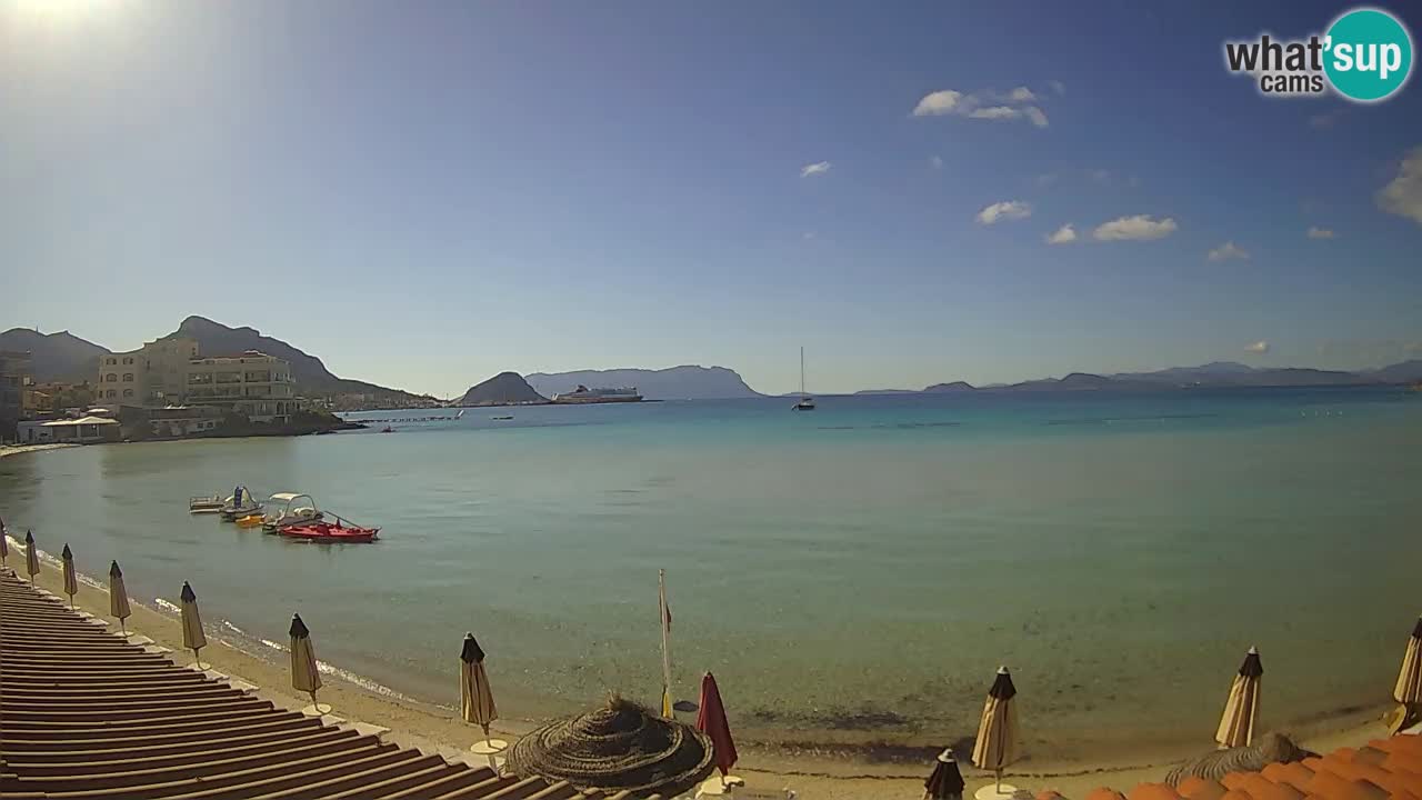 Webcam Terza Spiaggia Golfo Aranci – Vista mare in diretta