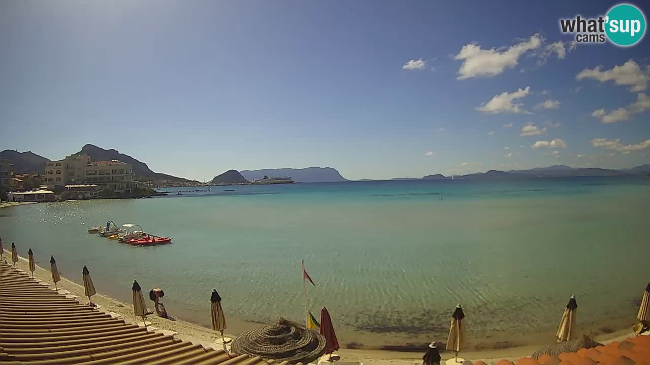 Webcam Terza Spiaggia Golfo Aranci – Vista mare in diretta