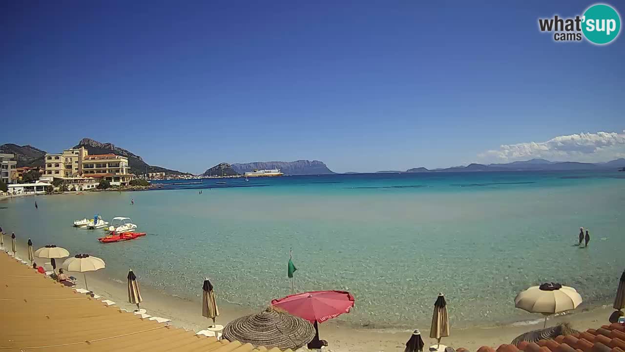 Webcam Terza Spiaggia Golfo Aranci – Vista mare in diretta