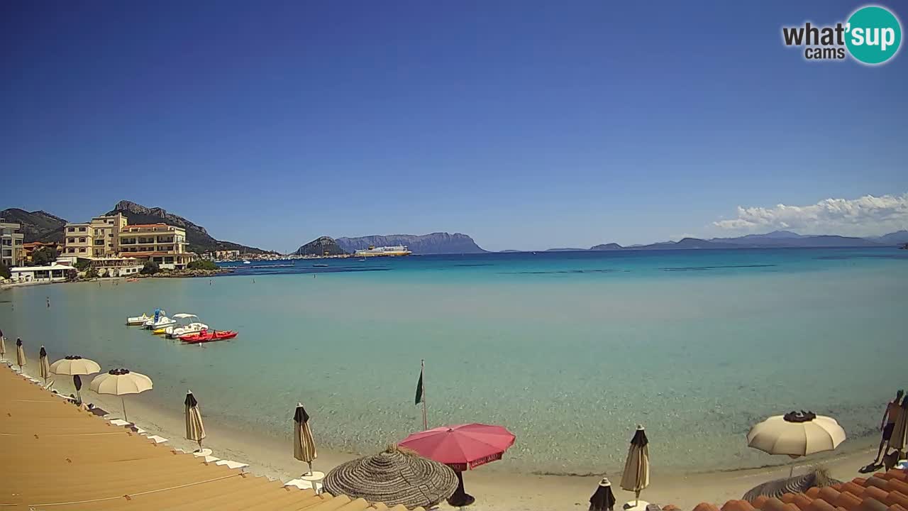 Webcam Terza Spiaggia Golfo Aranci – Vista mare in diretta