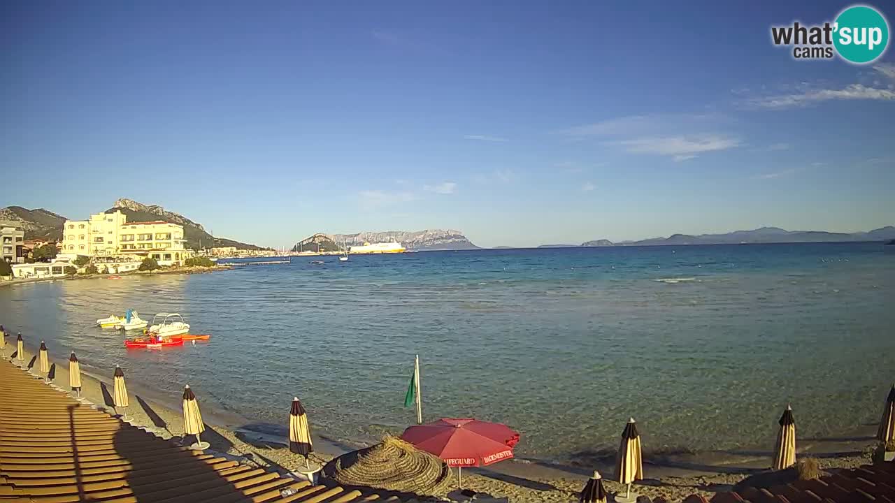 Webcam Terza Spiaggia Golfo Aranci – Vista mare in diretta
