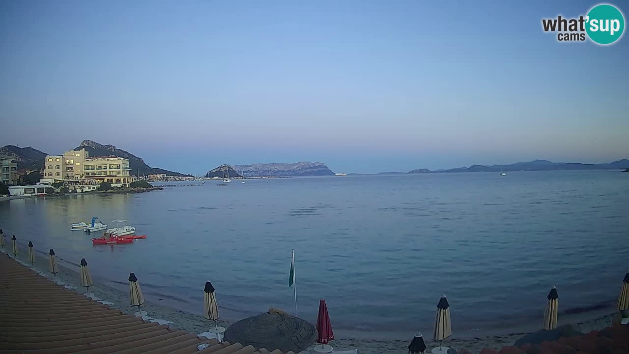 Webcam Terza Spiaggia Golfo Aranci – Vue en direct de la plage