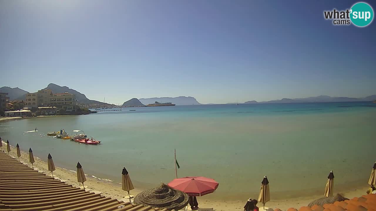 Web kamera Terza Spiaggia Golfo Aranci – Pogled uživo na plažu