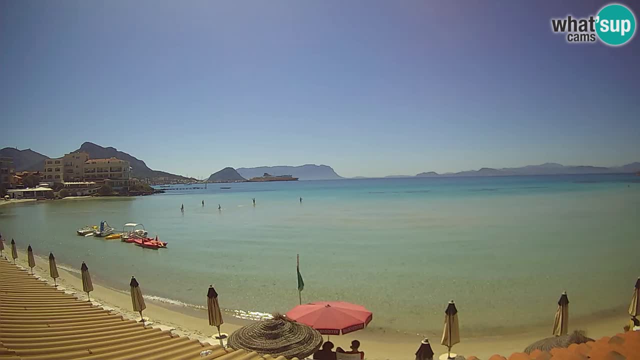 Webcam Terza Spiaggia Golfo Aranci – Vista mare in diretta