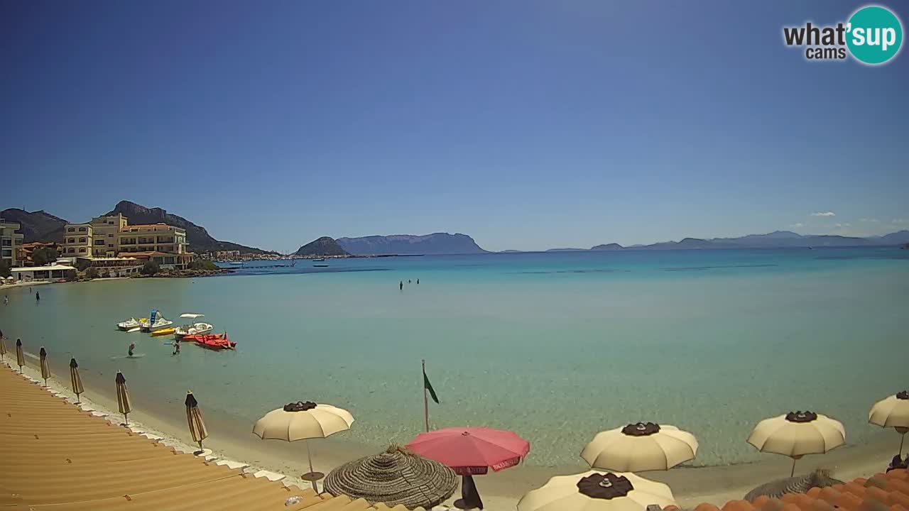 Web kamera Terza Spiaggia Golfo Aranci – Pogled uživo na plažu