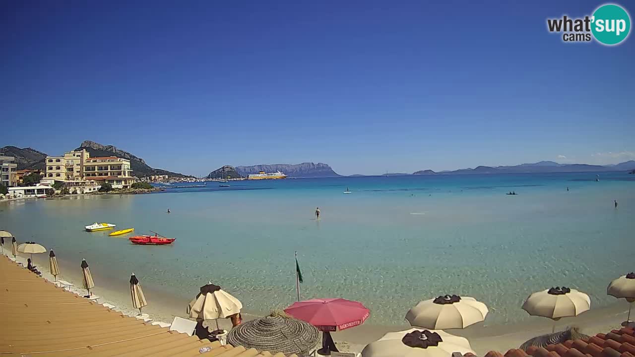 Webcam Terza Spiaggia Golfo Aranci – Vista mare in diretta