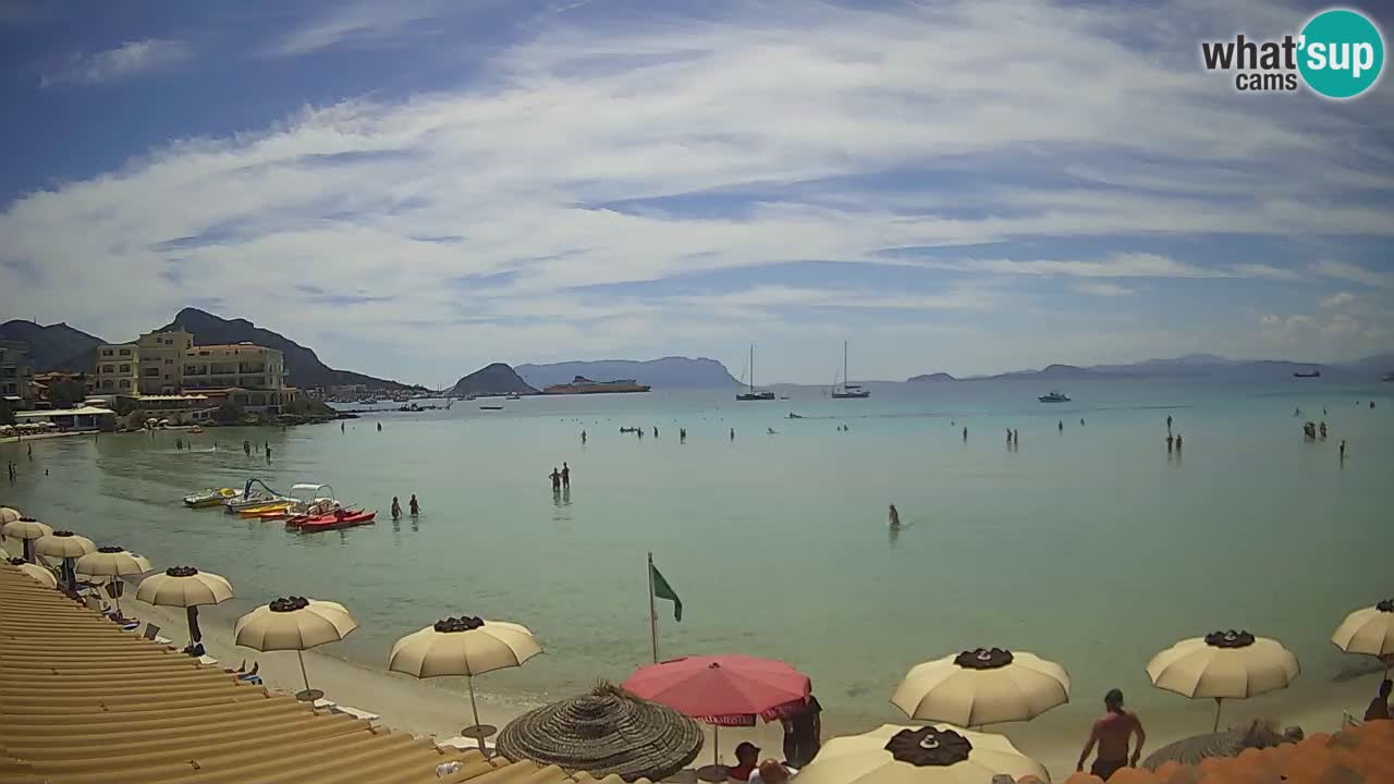 Webcam Terza Spiaggia Golfo Aranci – Vista en directo de la playa