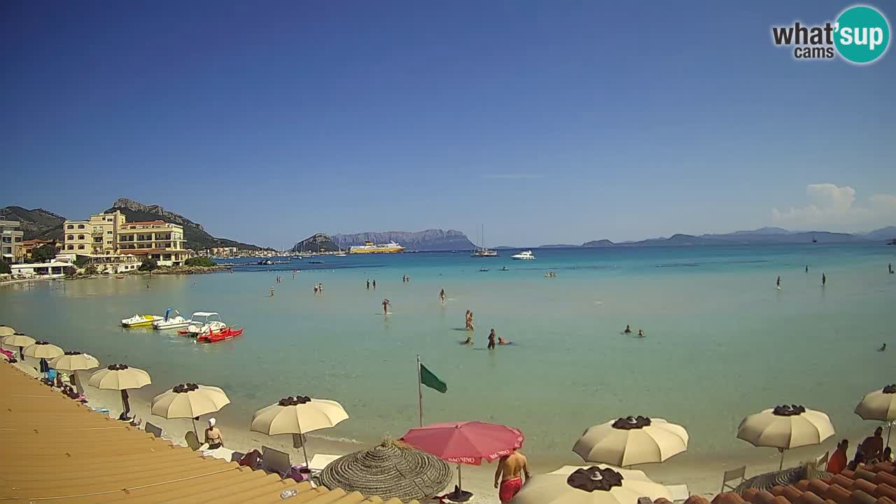 Webcam Terza Spiaggia Golfo Aranci – Vista mare in diretta