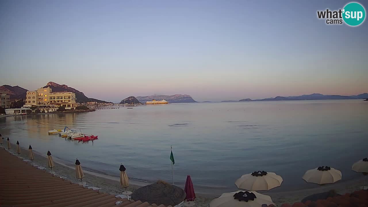 Webcam Terza Spiaggia Golfo Aranci – Vista en directo de la playa