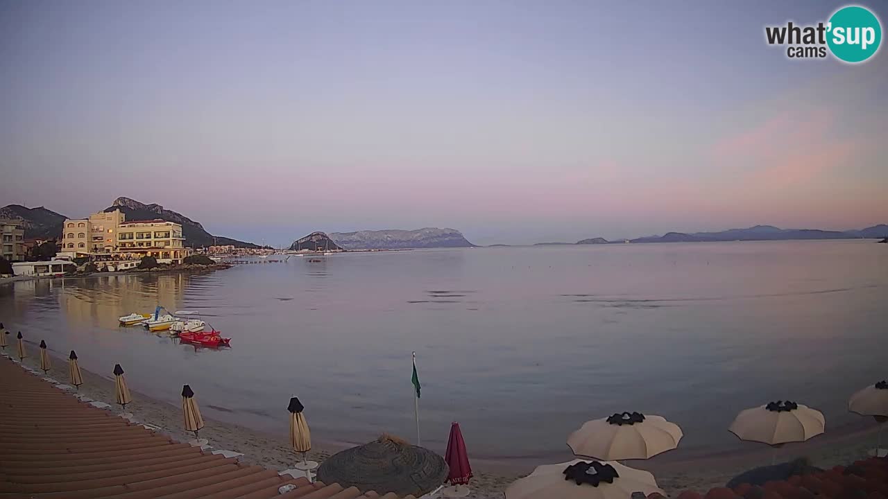Webcam Terza Spiaggia Golfo Aranci – Liveblick auf den Strand
