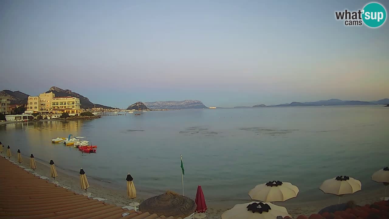 Webcam Terza Spiaggia Golfo Aranci – Vista en directo de la playa
