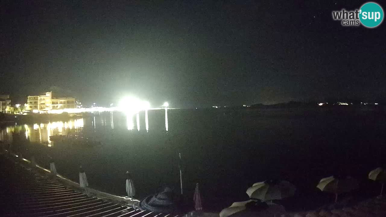Webcam Terza Spiaggia Golfo Aranci – Liveblick auf den Strand