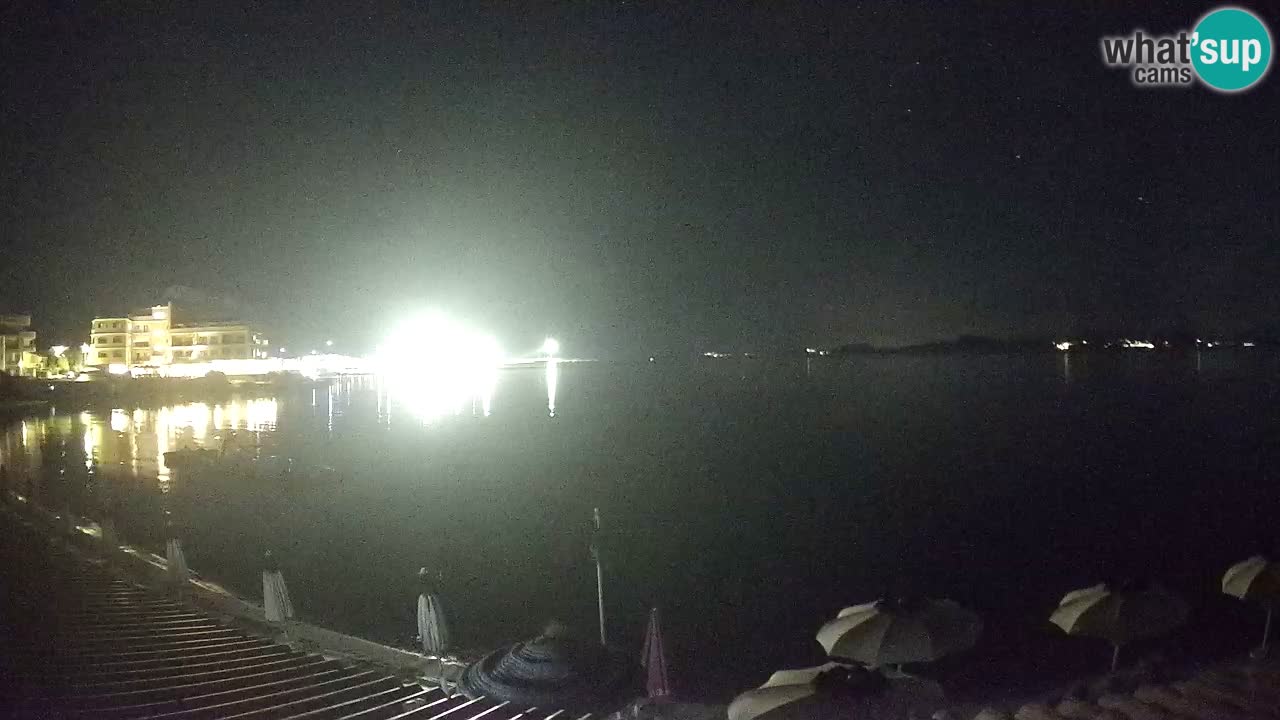 Webcam Terza Spiaggia Golfo Aranci – Liveblick auf den Strand