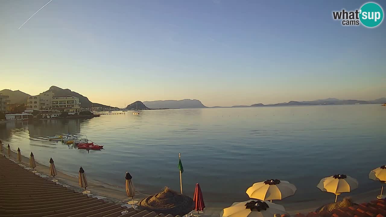 Webcam Terza Spiaggia Golfo Aranci – Vue en direct de la plage