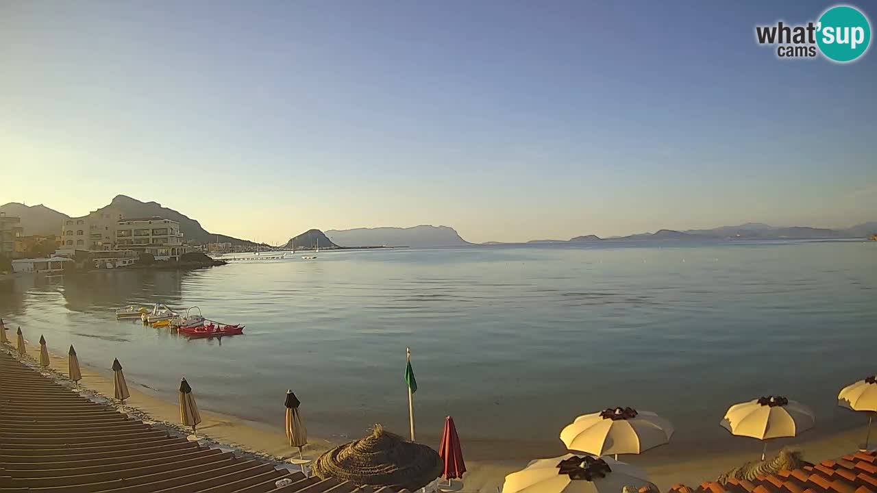 Webcam Terza Spiaggia Golfo Aranci – Vista en directo de la playa