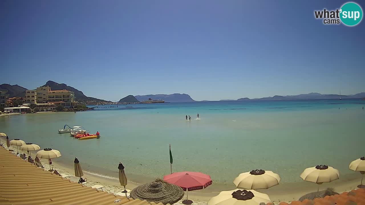 Web kamera Terza Spiaggia Golfo Aranci – Pogled uživo na plažu