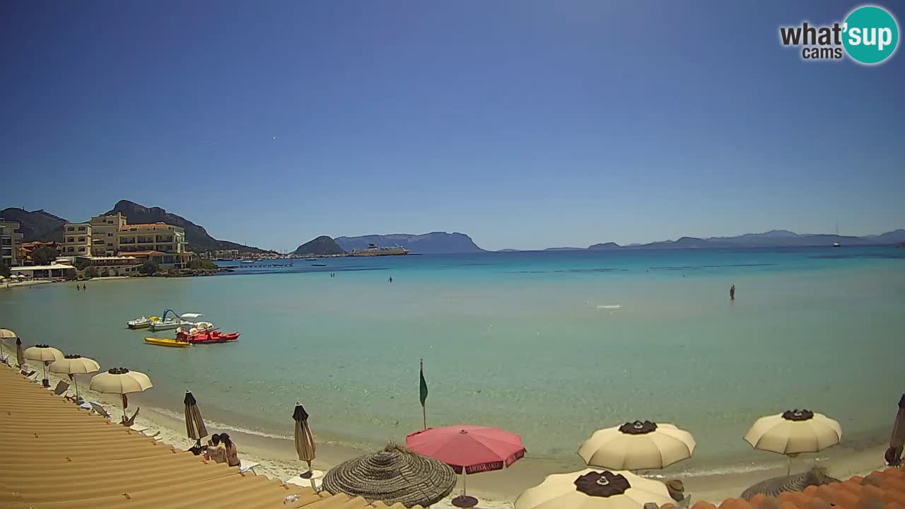 Web kamera Terza Spiaggia Golfo Aranci – Pogled uživo na plažu