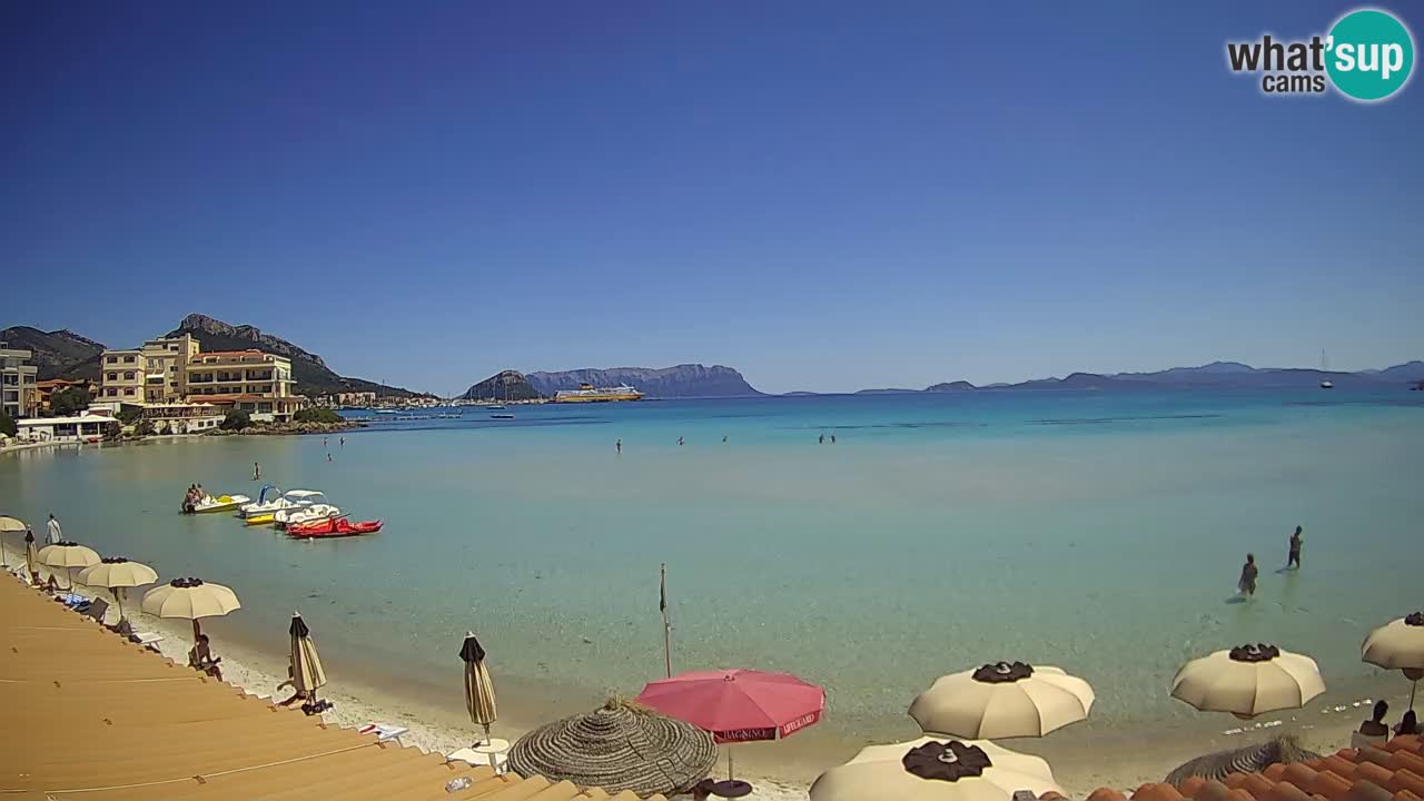 Webcam Terza Spiaggia Golfo Aranci – Vista mare in diretta