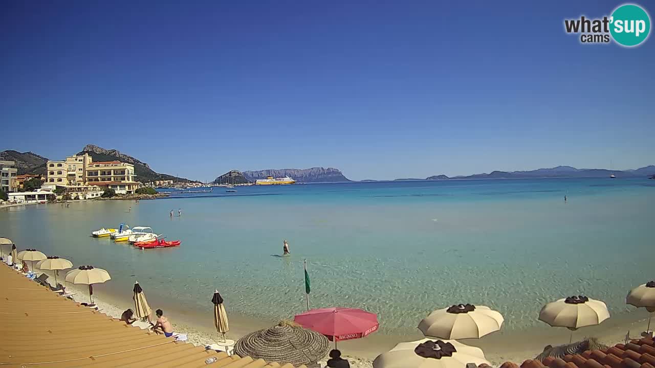 Webcam Terza Spiaggia Golfo Aranci – Vista mare in diretta