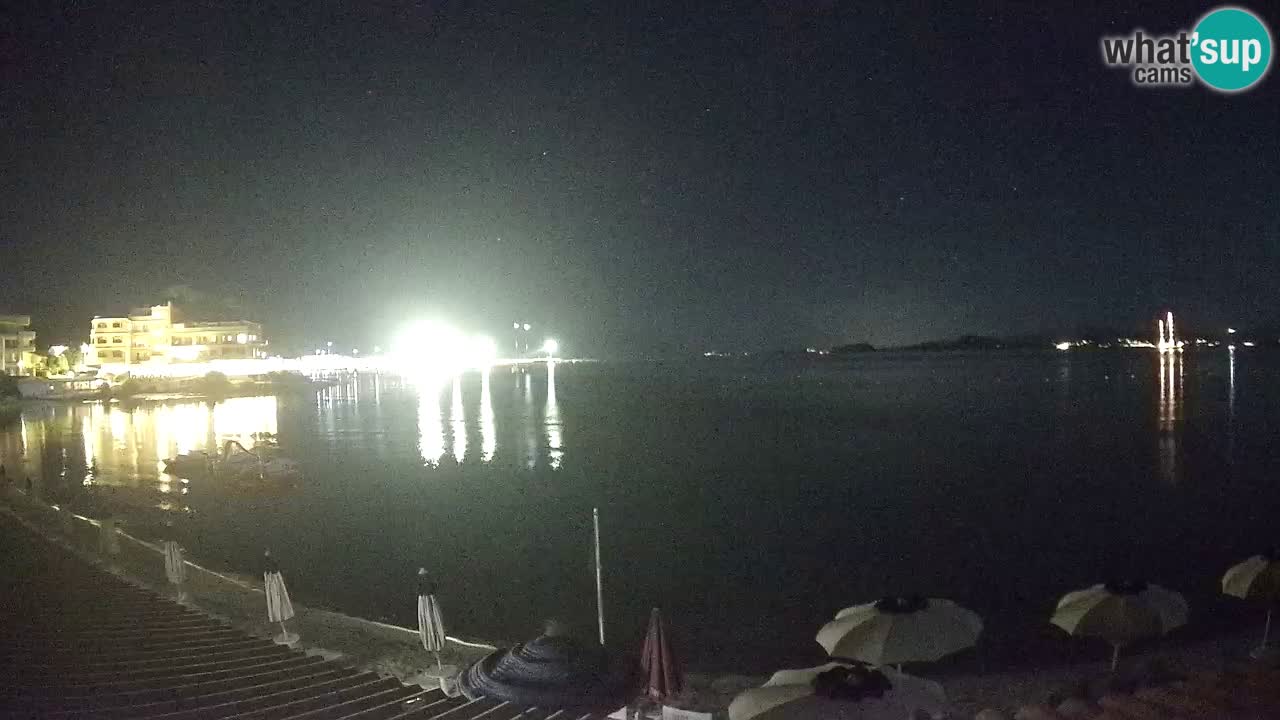 Webcam Terza Spiaggia Golfo Aranci – Liveblick auf den Strand