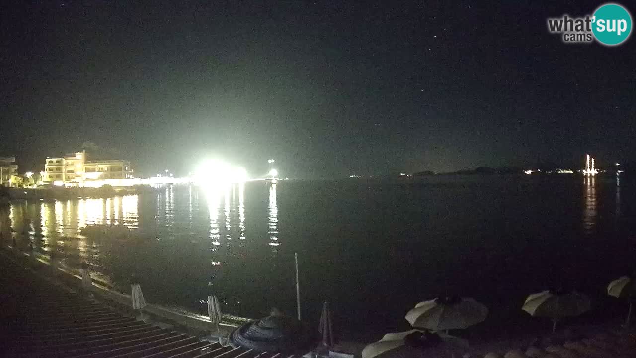 Webcam Terza Spiaggia Golfo Aranci – Vue en direct de la plage