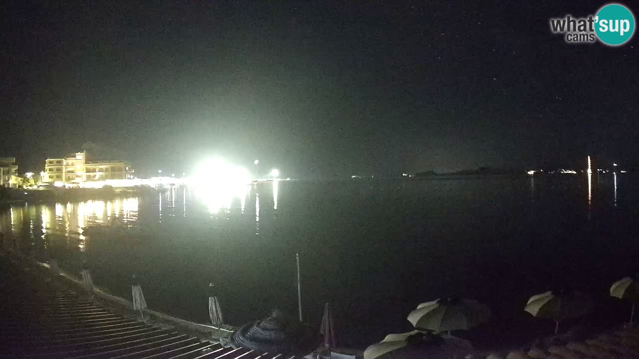 Webcam Terza Spiaggia Golfo Aranci – Liveblick auf den Strand