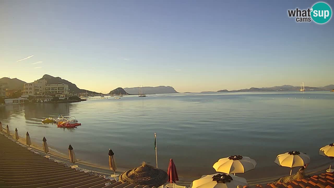 Webcam Terza Spiaggia Golfo Aranci – Liveblick auf den Strand