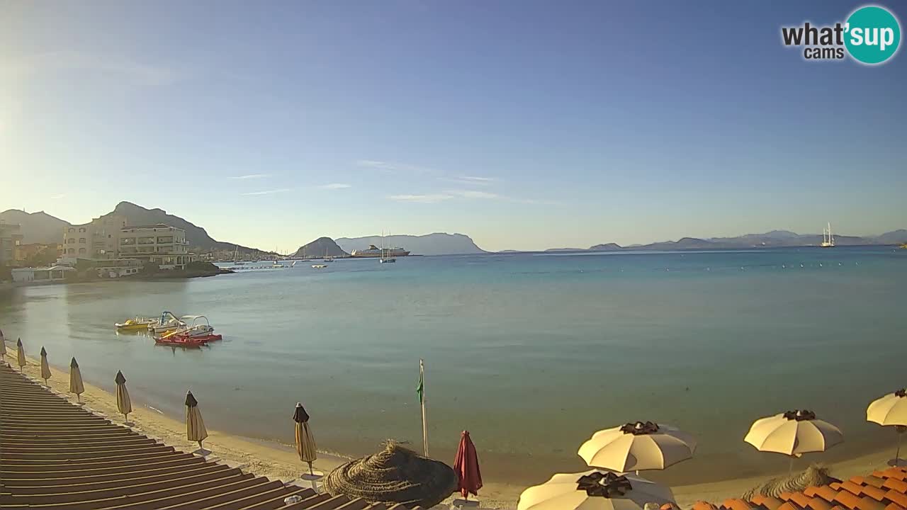 Webcam Terza Spiaggia Golfo Aranci – Vista en directo de la playa