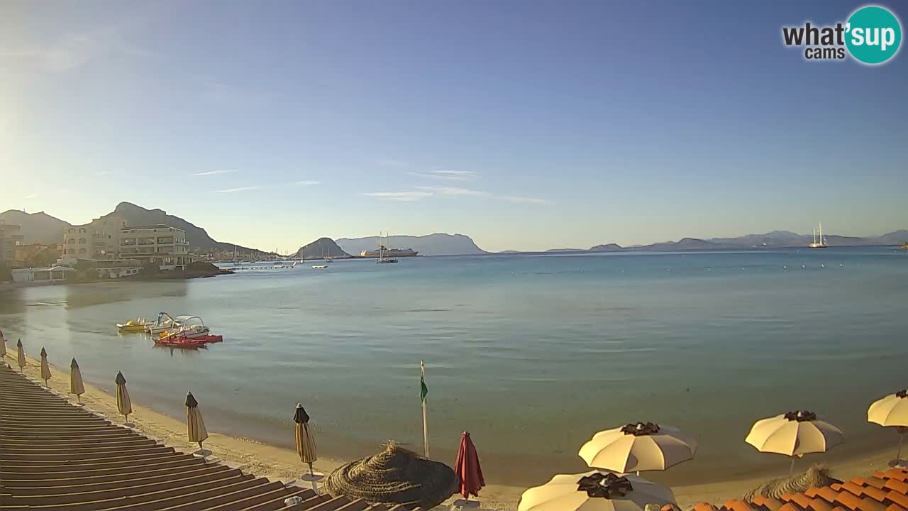 Web kamera Terza Spiaggia Golfo Aranci – Pogled uživo na plažu