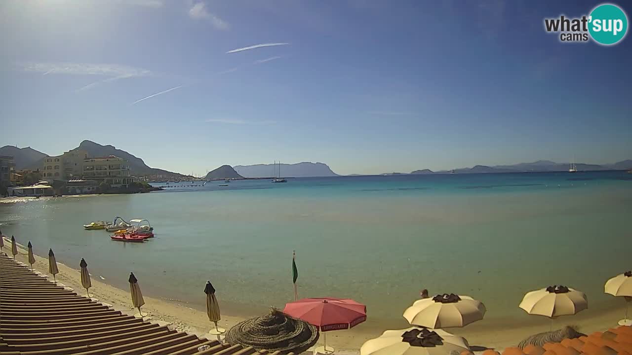 Web kamera Terza Spiaggia Golfo Aranci – Pogled uživo na plažu