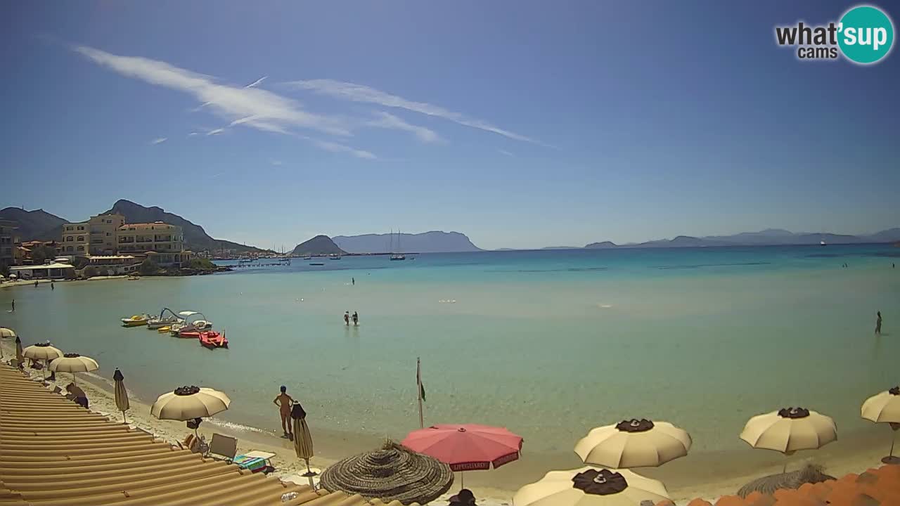 Web kamera Terza Spiaggia Golfo Aranci – Pogled uživo na plažu