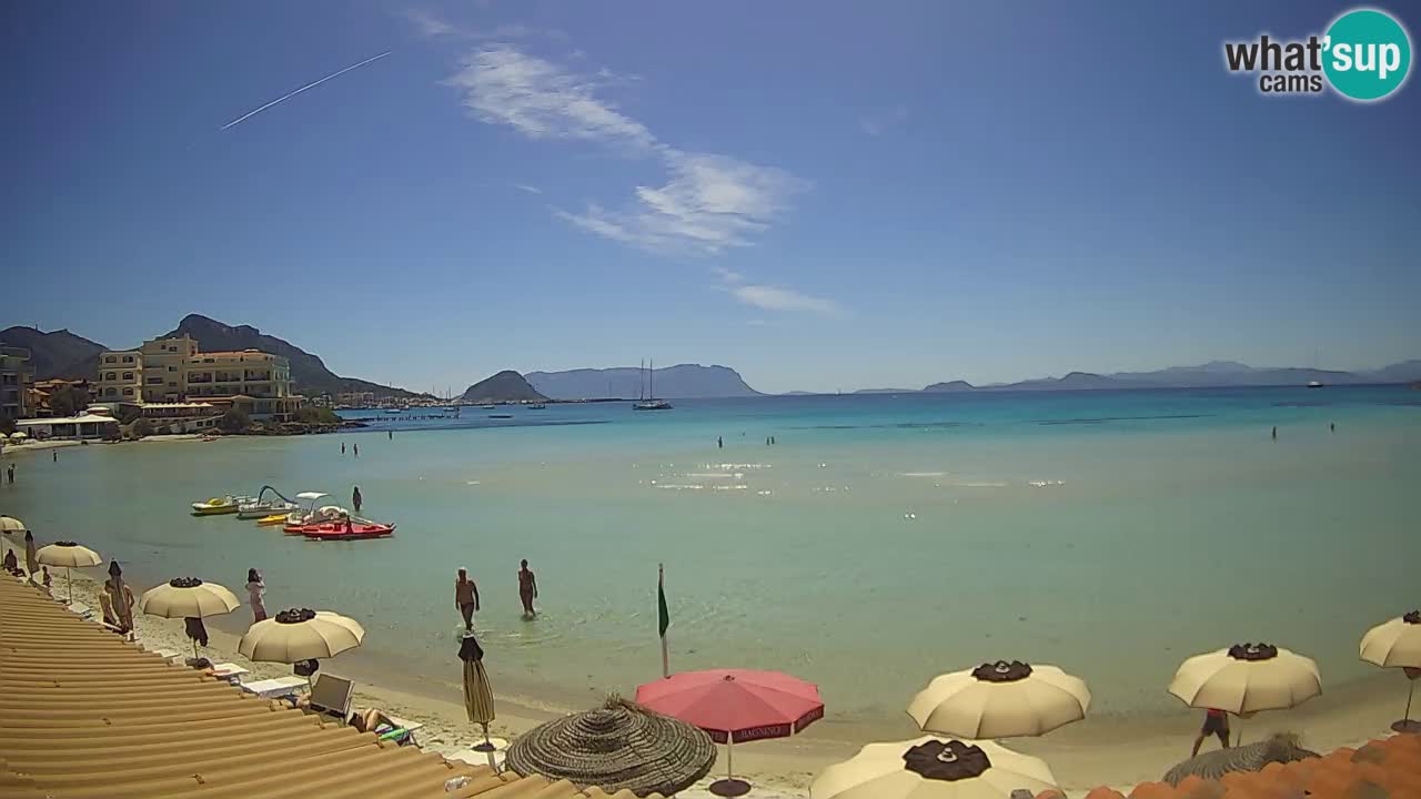 Webcam Terza Spiaggia Golfo Aranci – Liveblick auf den Strand