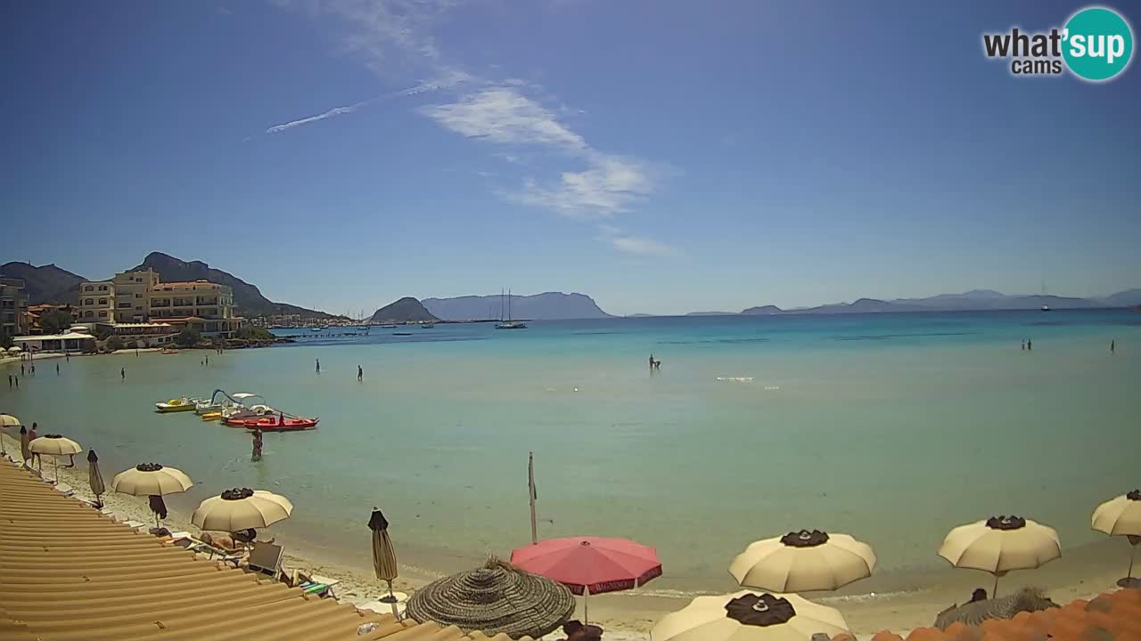 Webcam Terza Spiaggia Golfo Aranci – Vista en directo de la playa