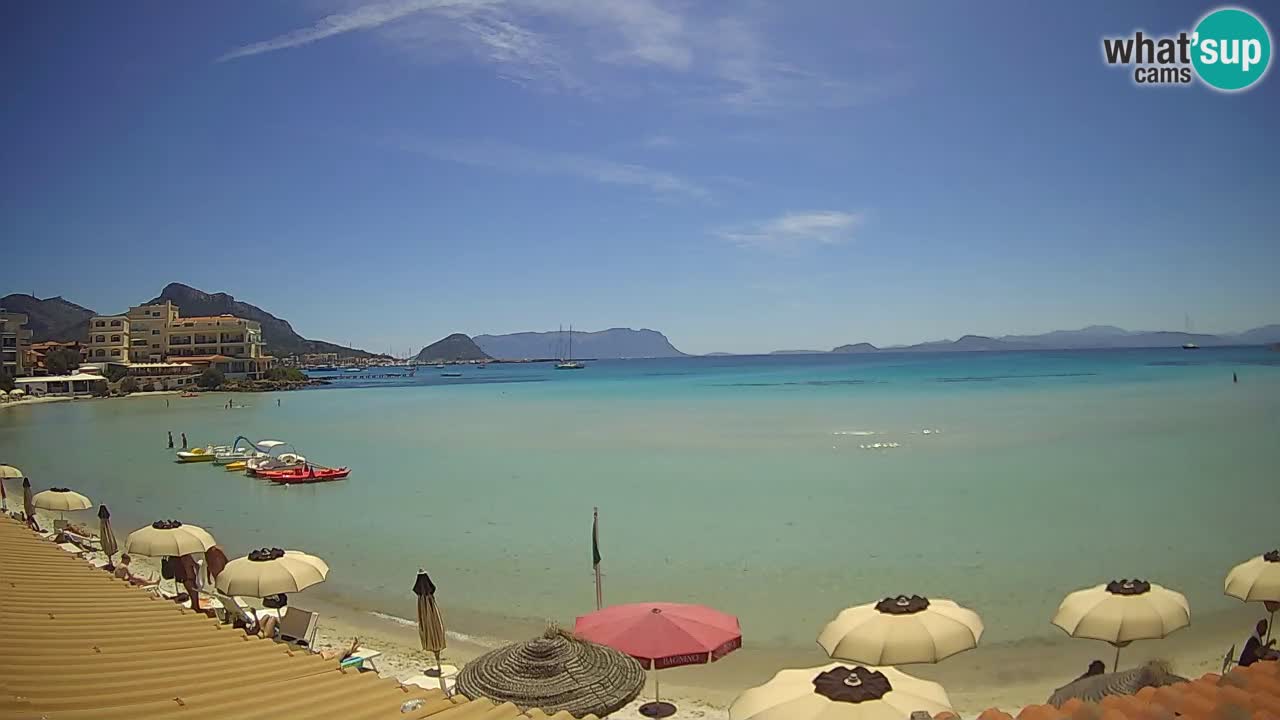 Webcam Terza Spiaggia Golfo Aranci – Vista en directo de la playa