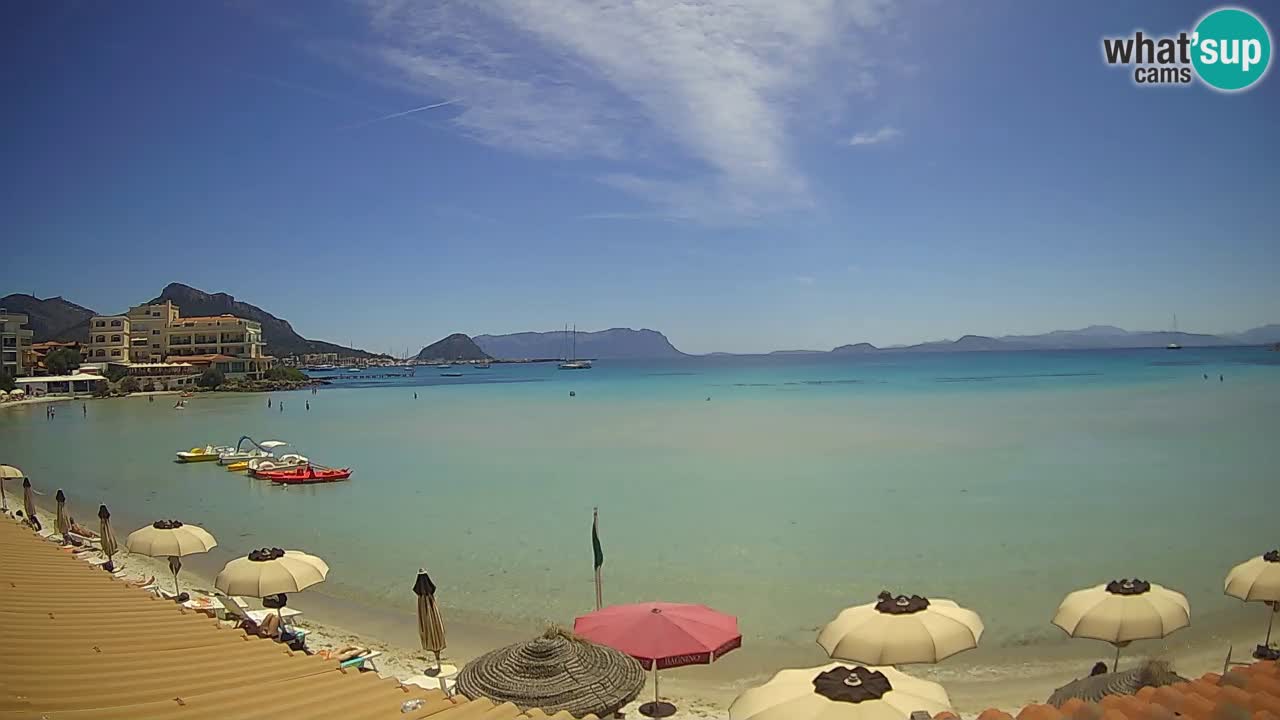 Webcam Terza Spiaggia Golfo Aranci – Liveblick auf den Strand