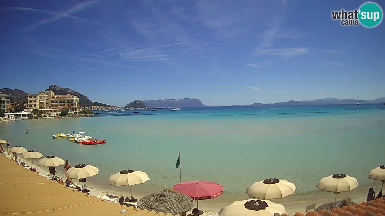 Web kamera Terza Spiaggia Golfo Aranci – Pogled uživo na plažu
