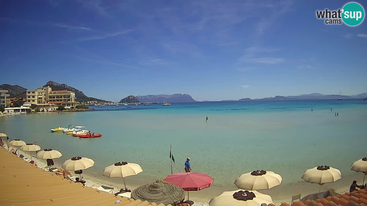 Webcam Terza Spiaggia Golfo Aranci – Liveblick auf den Strand