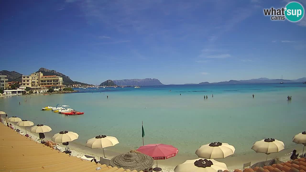 Webcam Terza Spiaggia Golfo Aranci – Liveblick auf den Strand