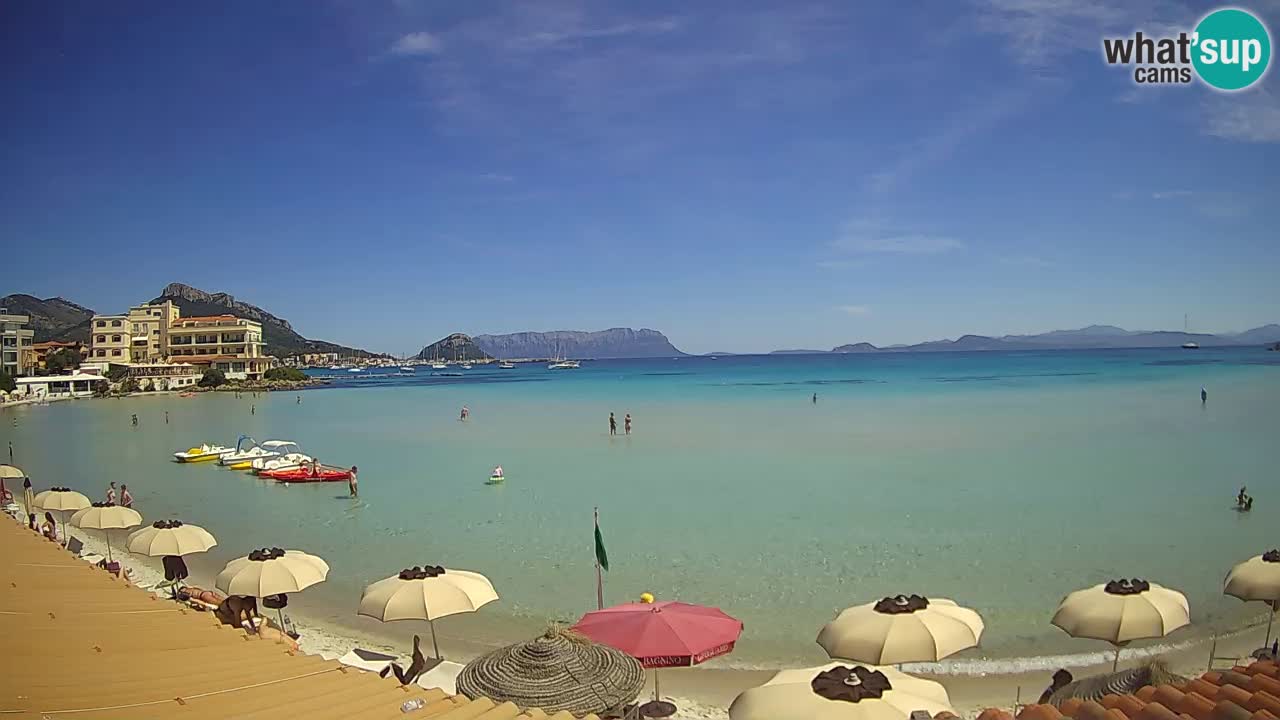 Webcam Terza Spiaggia Golfo Aranci – Liveblick auf den Strand