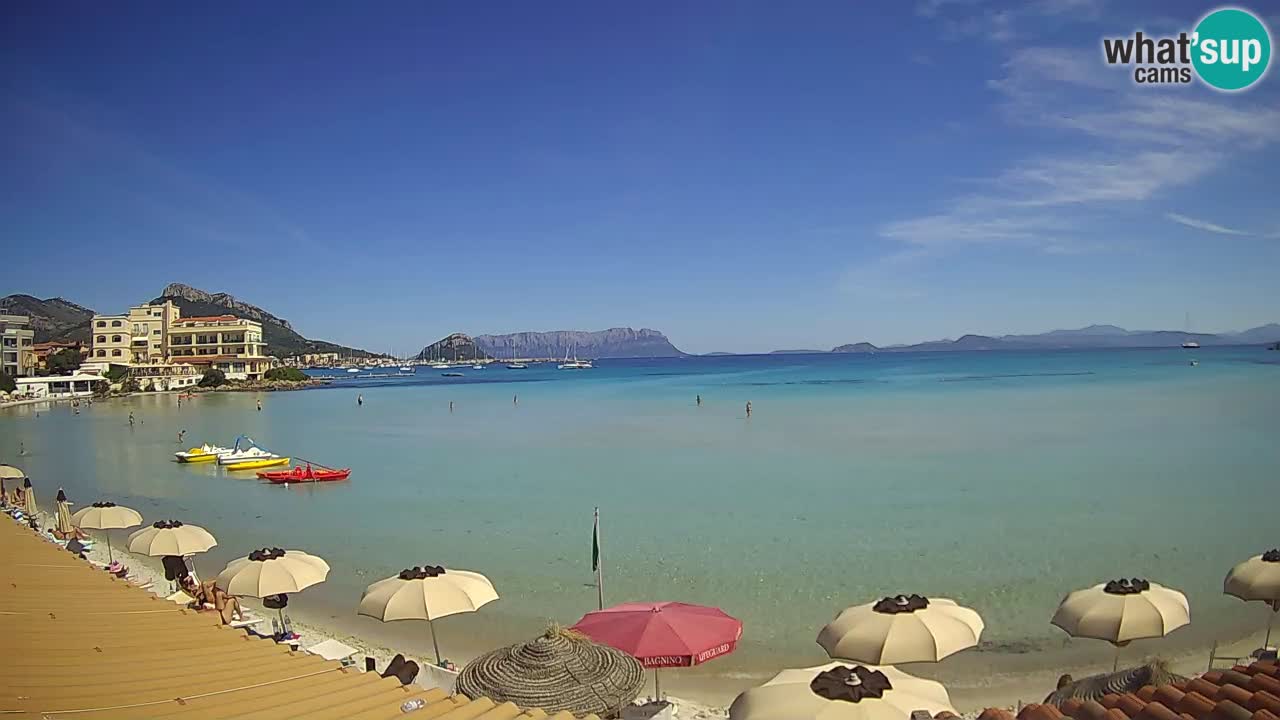Webcam Terza Spiaggia Golfo Aranci – Vista en directo de la playa