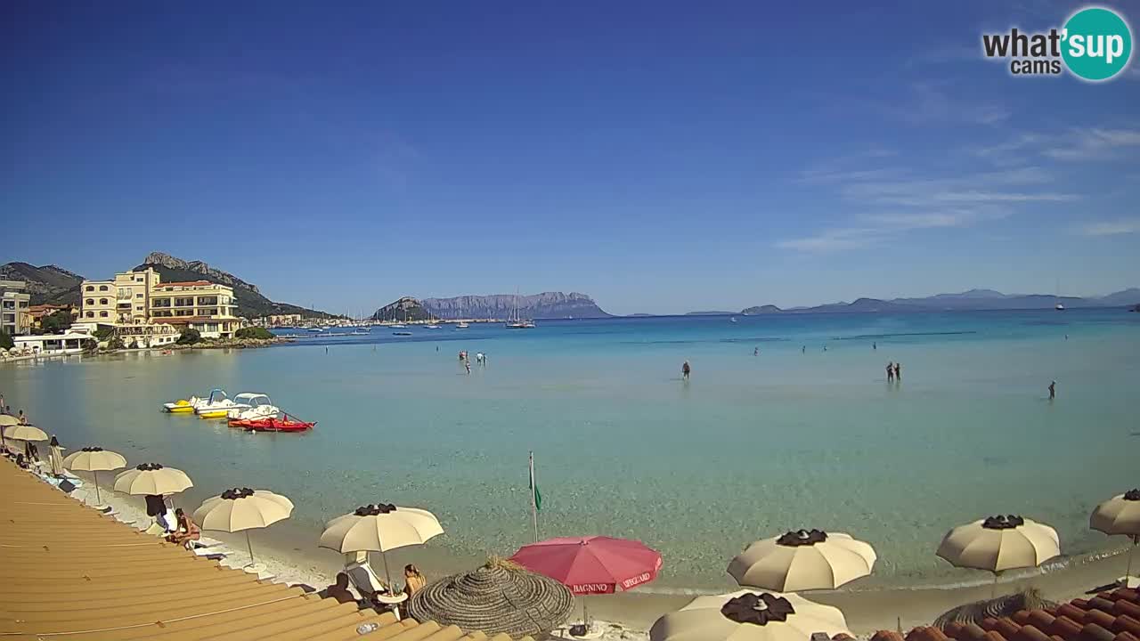 Webcam Terza Spiaggia Golfo Aranci – Vista en directo de la playa