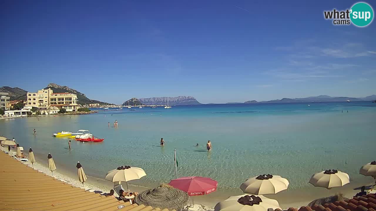Web kamera Terza Spiaggia Golfo Aranci – Pogled uživo na plažu