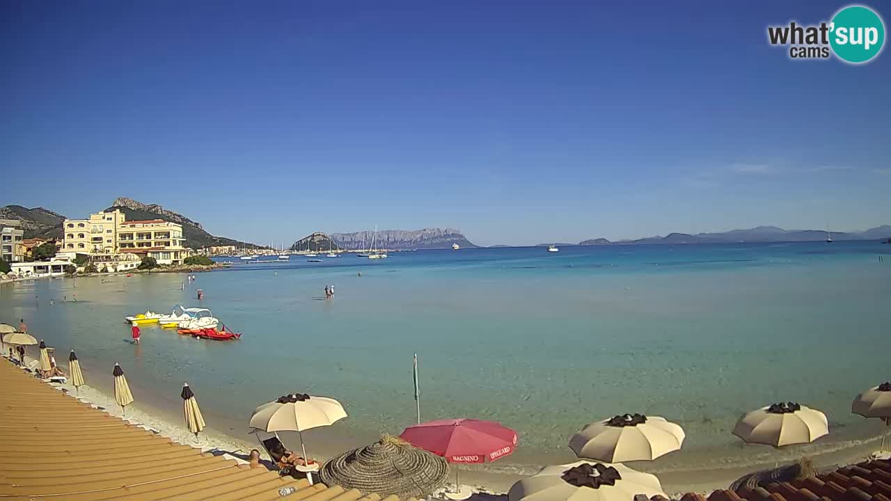 Webcam Terza Spiaggia Golfo Aranci – Liveblick auf den Strand