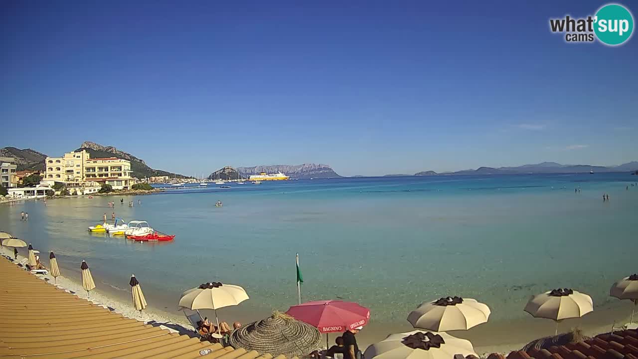 Webcam Terza Spiaggia Golfo Aranci – Vista mare in diretta