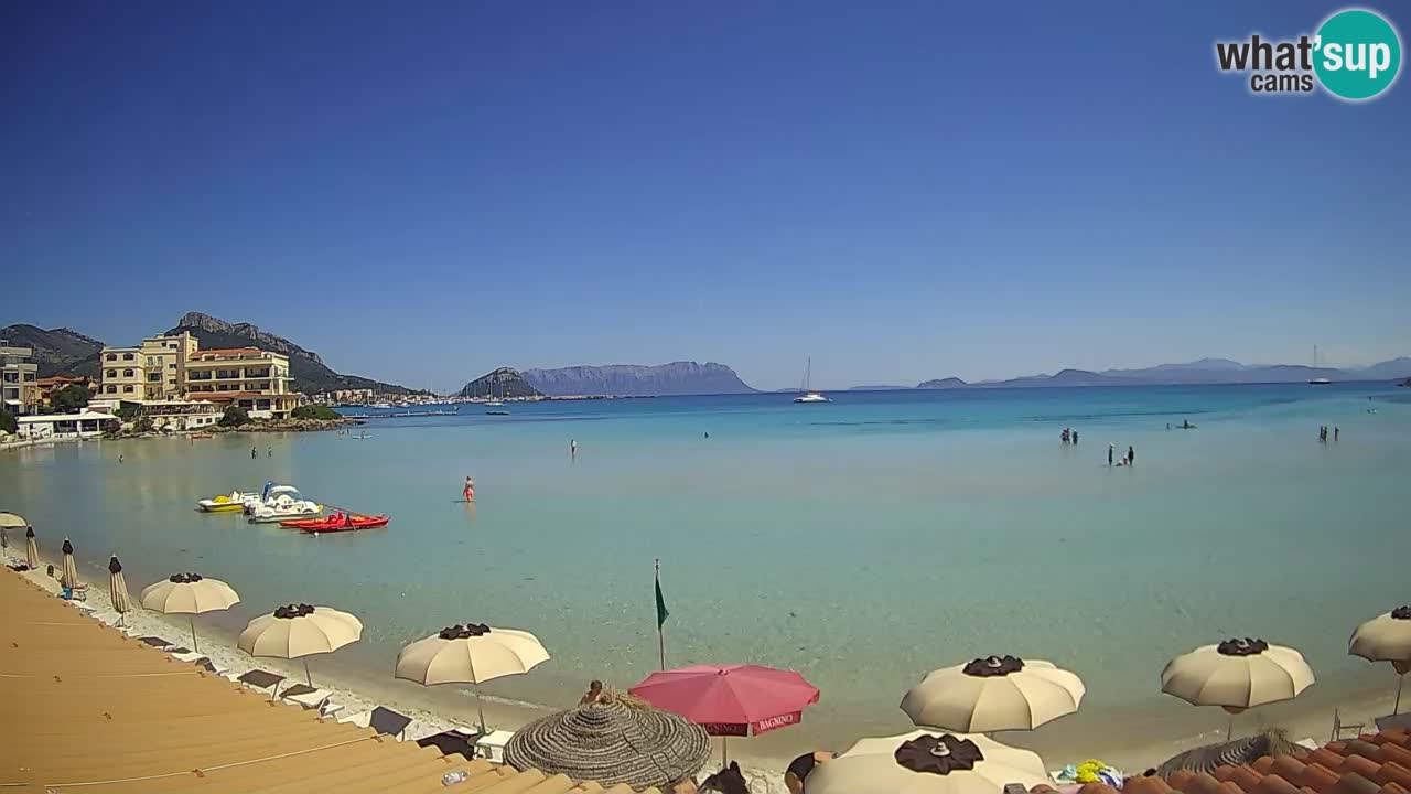 Web kamera Terza Spiaggia Golfo Aranci – Pogled uživo na plažu