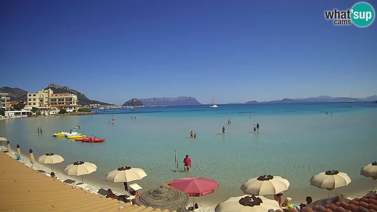 Webcam Terza Spiaggia Golfo Aranci – Vista mare in diretta