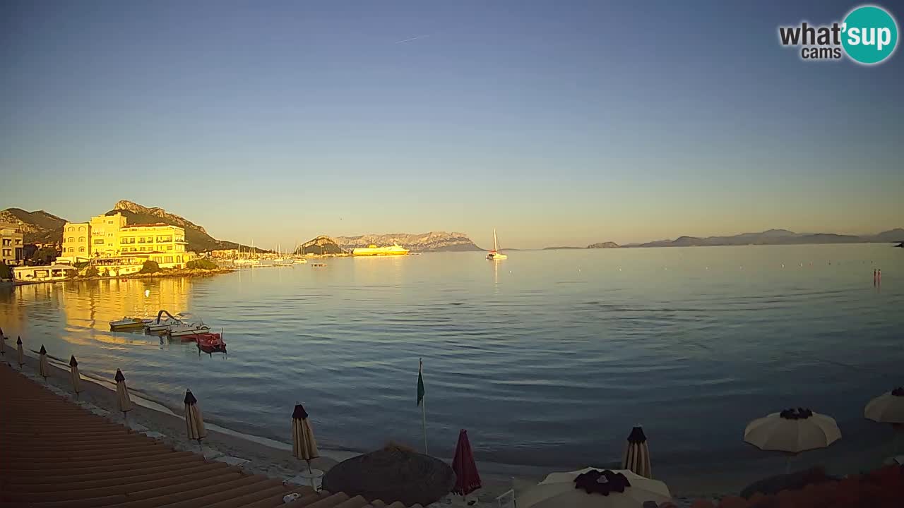 Webcam Terza Spiaggia Golfo Aranci – Vista en directo de la playa