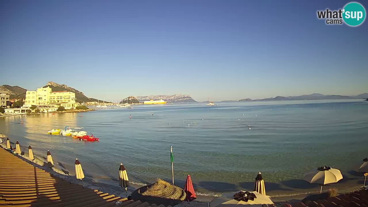 Webcam Terza Spiaggia Golfo Aranci – Vista mare in diretta
