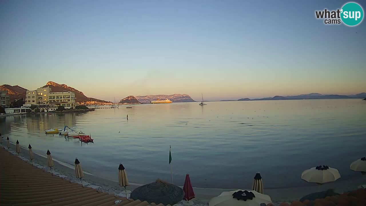 Webcam Terza Spiaggia Golfo Aranci – Vista mare in diretta