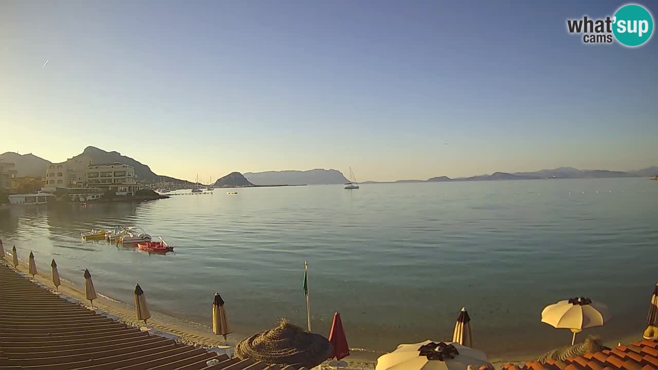 Webcam Terza Spiaggia Golfo Aranci – Vista en directo de la playa